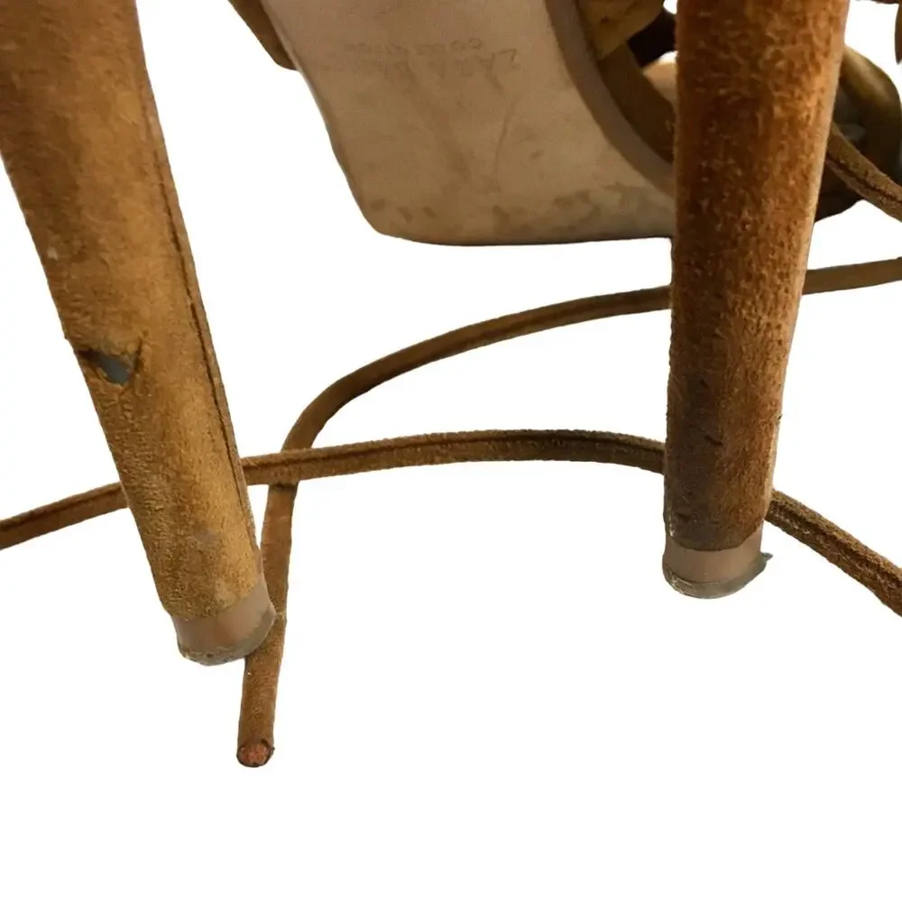 ZARA WRAP AROUND LEATHER SANDAL